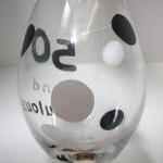 50th Birthday Wine Glass Ha..