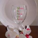WINOS Wine Glass Handpainte..