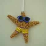 Starfish Christmas Ornament..