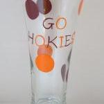 Va Tech Pilsner Glass Handp..