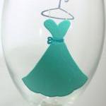 Bridesmaid Wine Glass Handp..