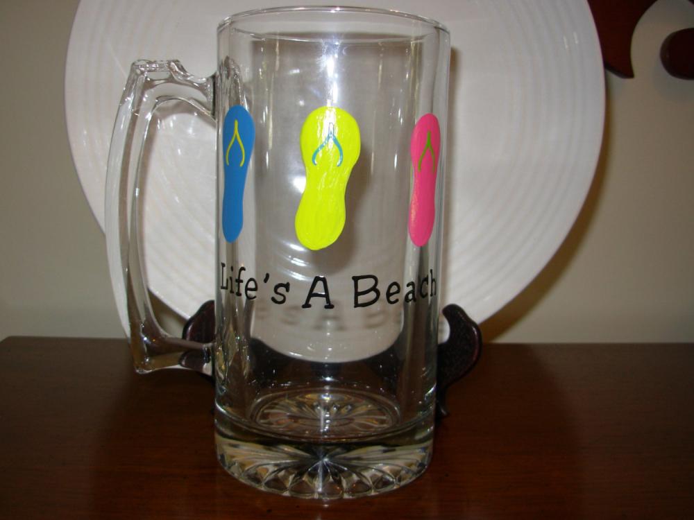 Flip Flop Beer Mug